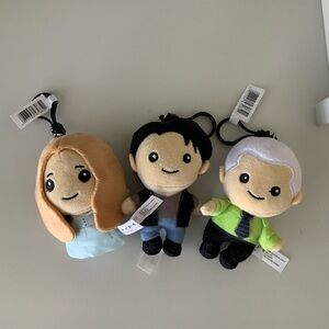 FRIENDS The Television Show Series Plush Bag Character keychain Clips NEW 4.5”